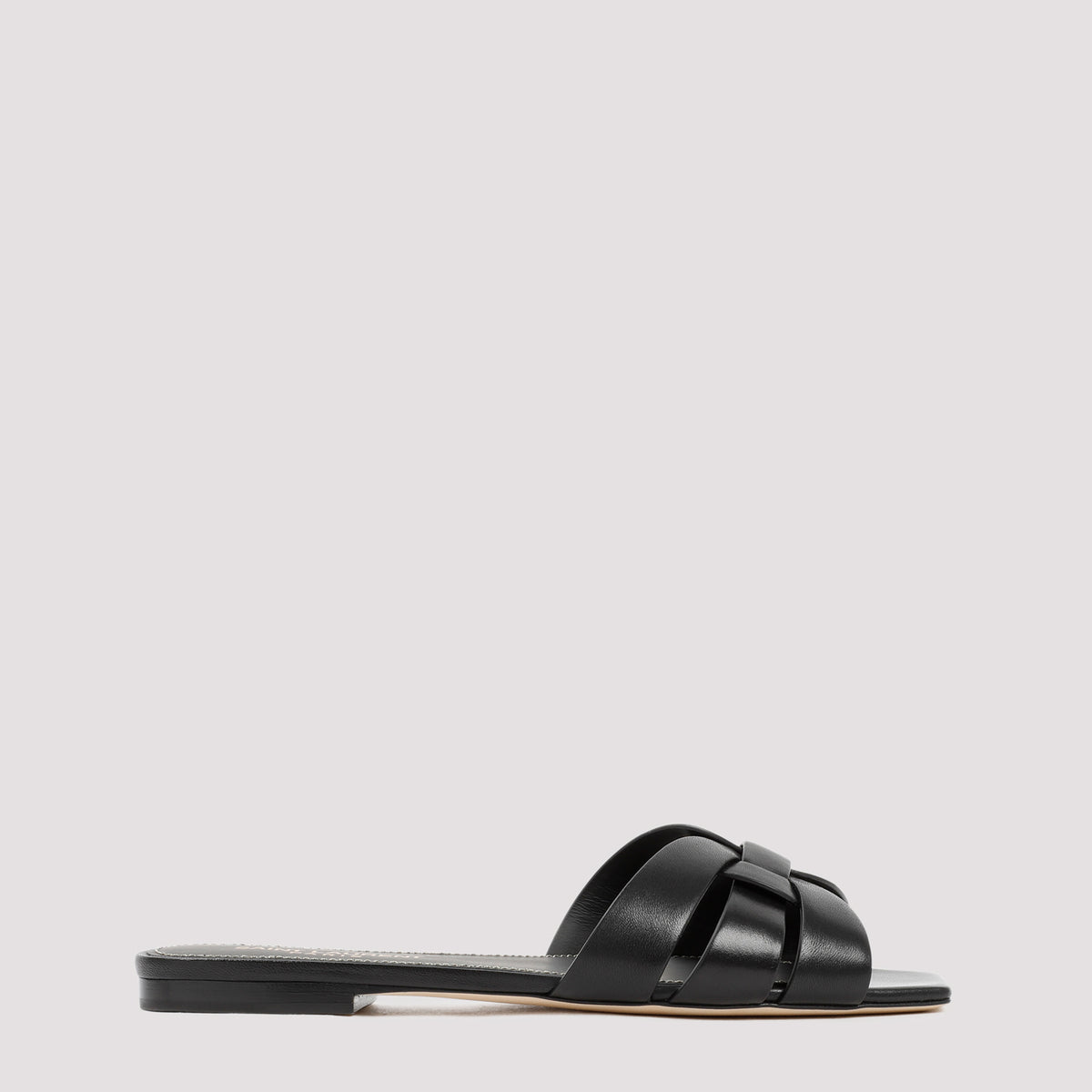 Saint Laurent Leather Tribute Flats Women