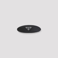Prada Brass Hair Clip Women