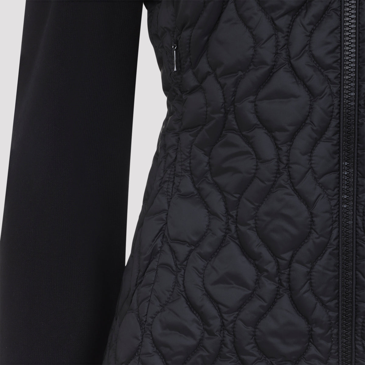 Moncler Quilted Zip-Up Cardigan Women