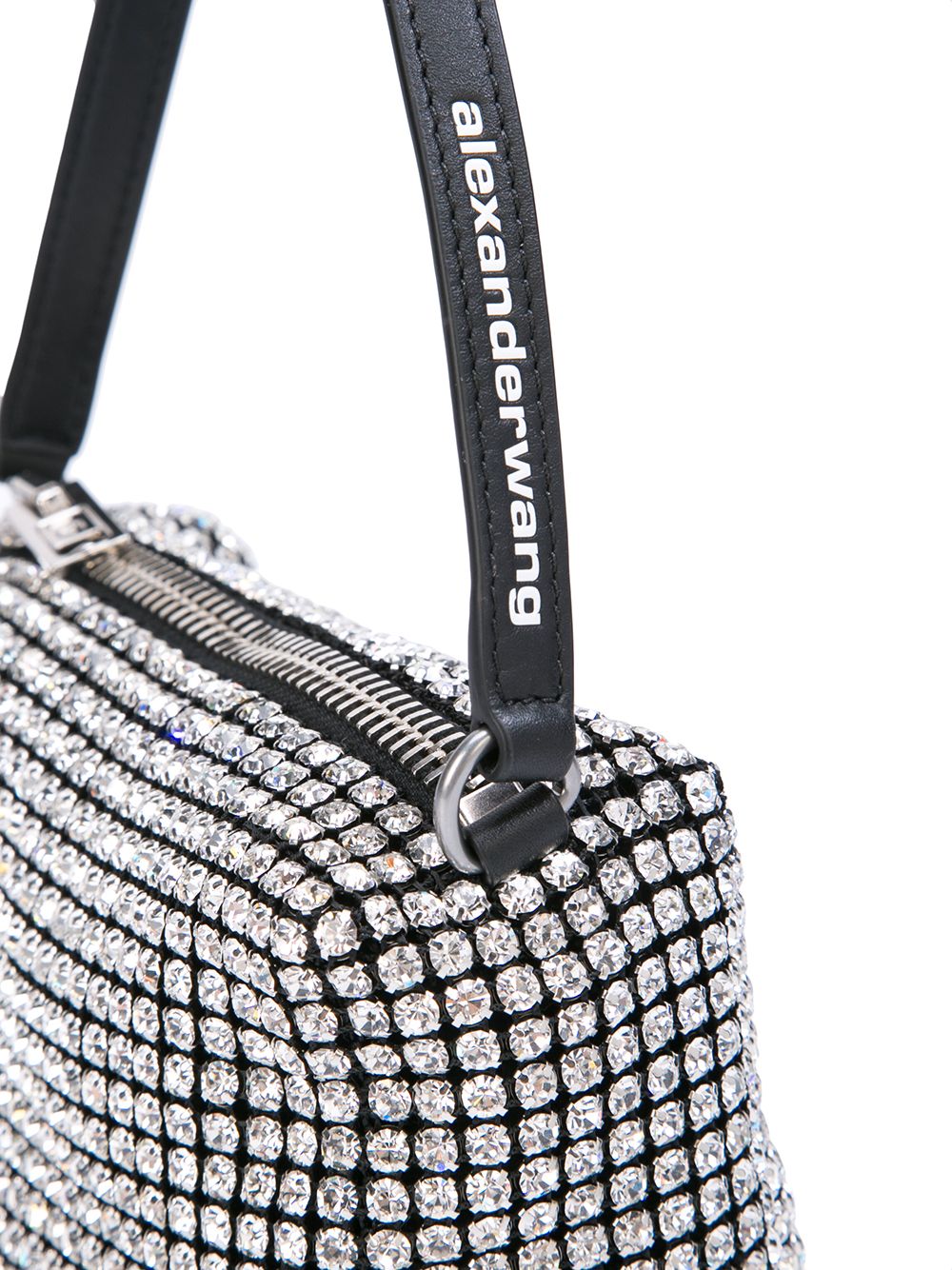ALEXANDER WANG Alexander Wang Women Heiress Medium Pouch In Crystal Mesh