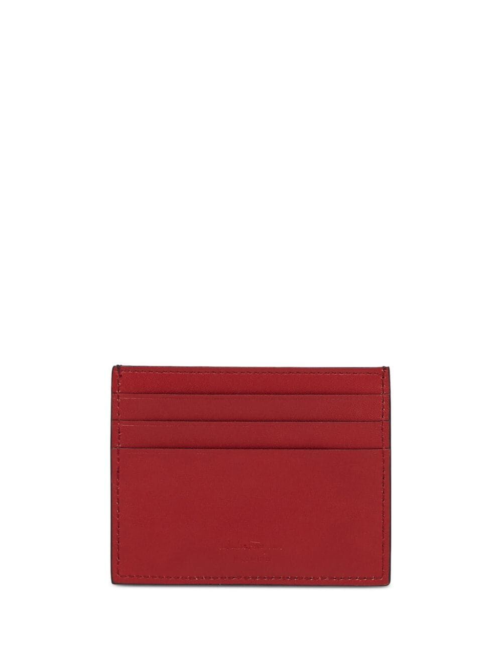 FERRAGAMO Two-Tone Gancini Card Holder Women