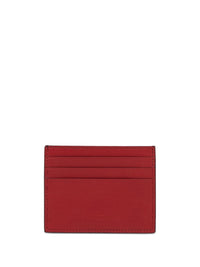 FERRAGAMO Two-Tone Gancini Card Holder Women