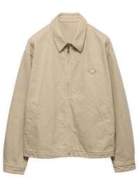 Prada Men Old Denim Blouson Jacket