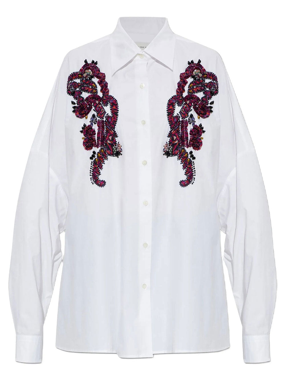 DRIES VAN NOTEN Embroidered Cocoon Shirt Women