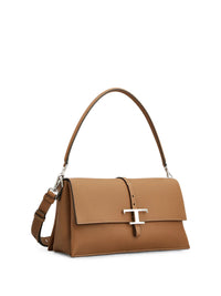 TOD`S T Timeless Small Leather Flap Bag Women