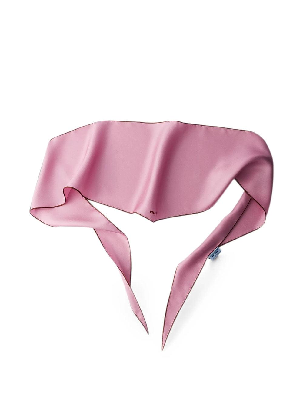Prada Women Printed Twill Scarf