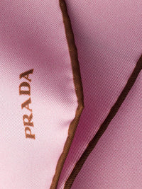 Prada Women Printed Twill Scarf