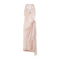 Maison Margela Lace Slip Midi Dress Women