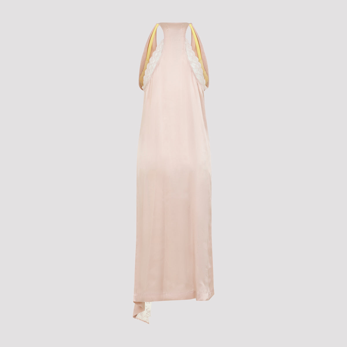 Maison Margela Lace Slip Midi Dress Women