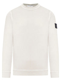 STONE ISLAND Crew Neck Cotton Jersey Sweatshirt Women