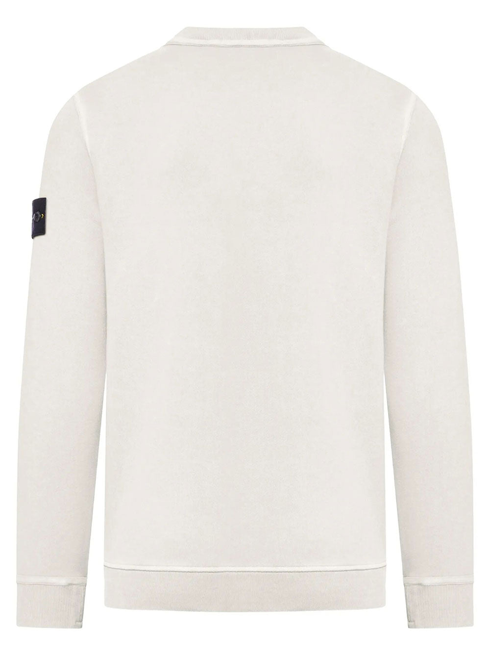 STONE ISLAND Crew Neck Cotton Jersey Sweatshirt Women