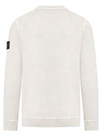 STONE ISLAND Crew Neck Cotton Jersey Sweatshirt Women