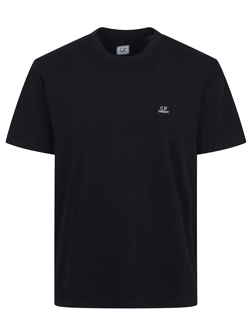 C.P. COMPANY 30/1 Jersey Short Sleeve Logo Patch T-Shirt Women
