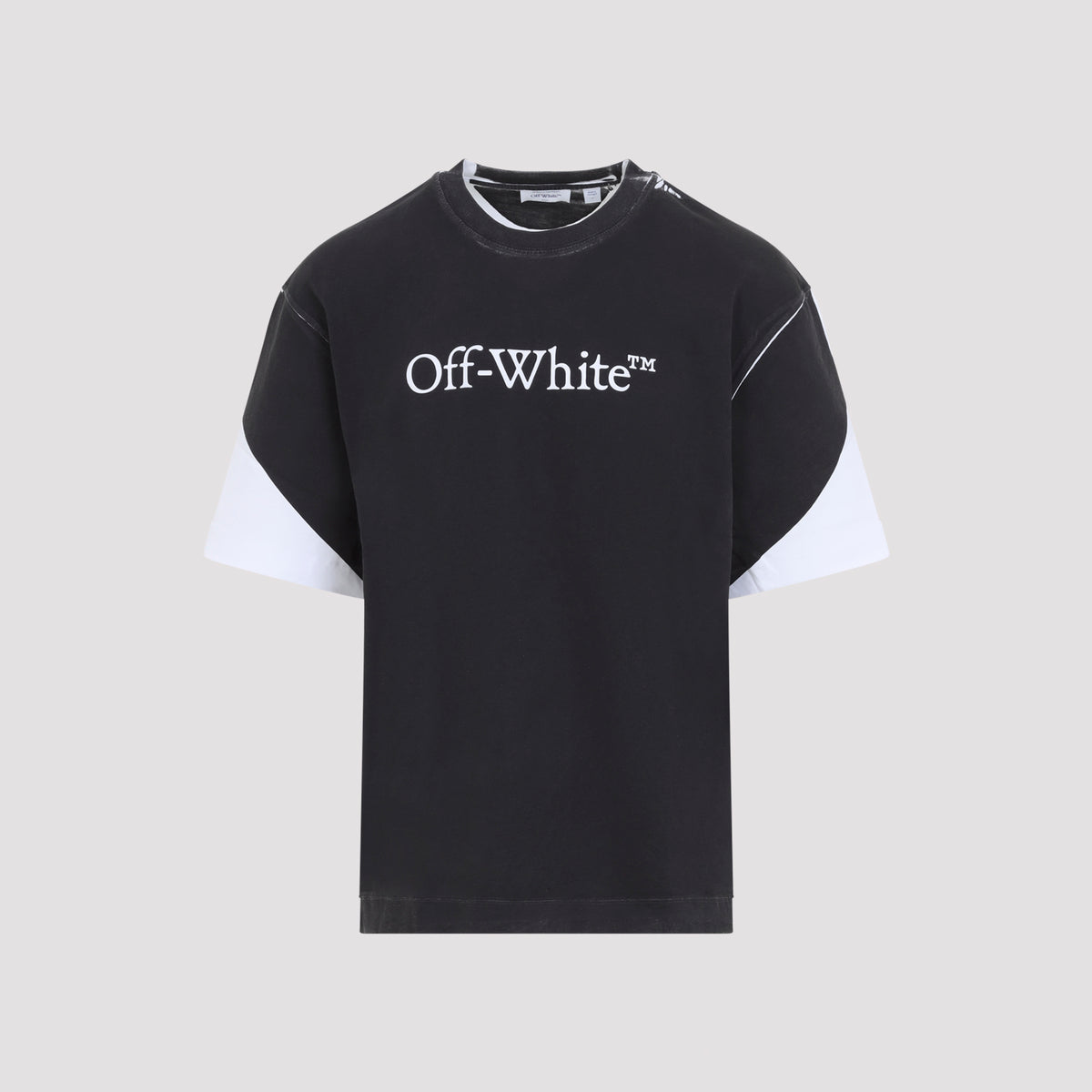 Off-White Negative Big Bookish Skate T-Shirt Men