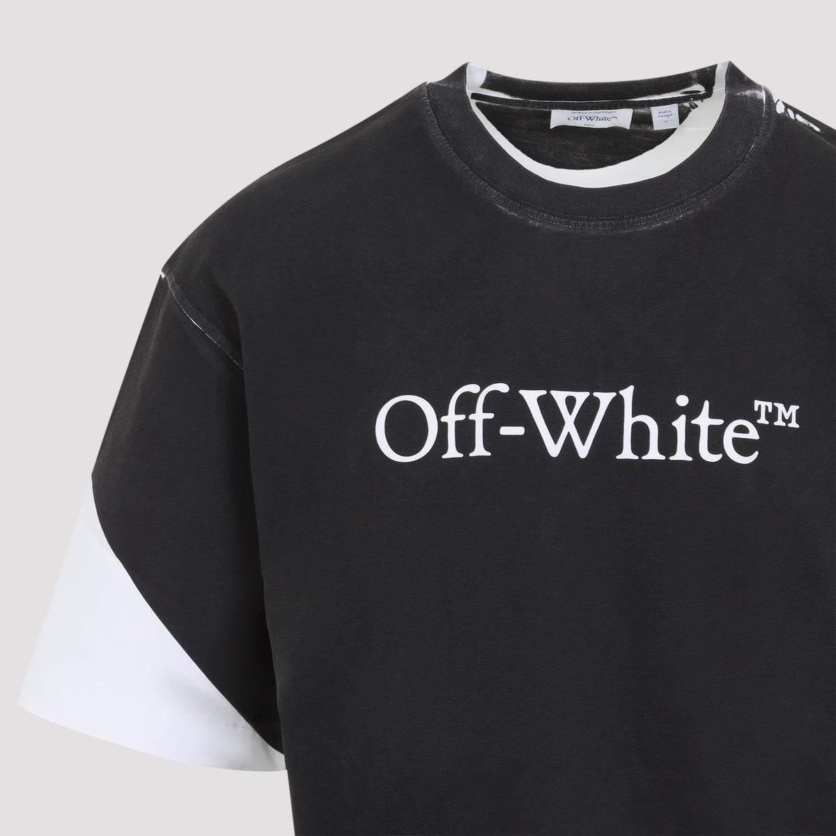 Off-White Negative Big Bookish Skate T-Shirt Men
