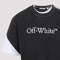 Off-White Negative Big Bookish Skate T-Shirt Men