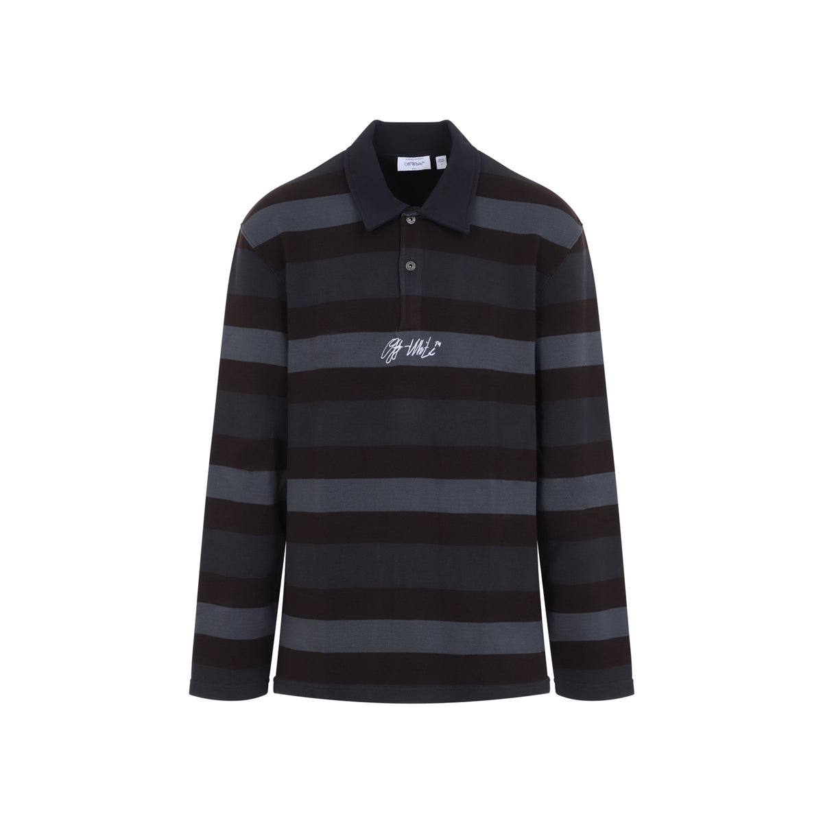 Off-White Stroke Relax L/S Polo Men