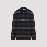 Off-White Stroke Relax L/S Polo Men