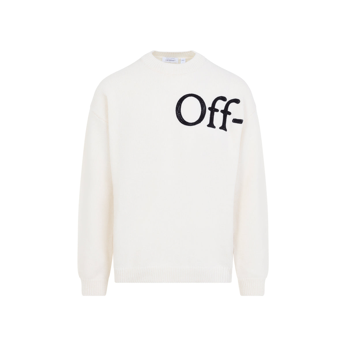 Off White Bookish Shared Knit Crewneck Men