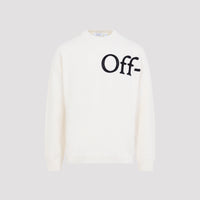 Off White Bookish Shared Knit Crewneck Men