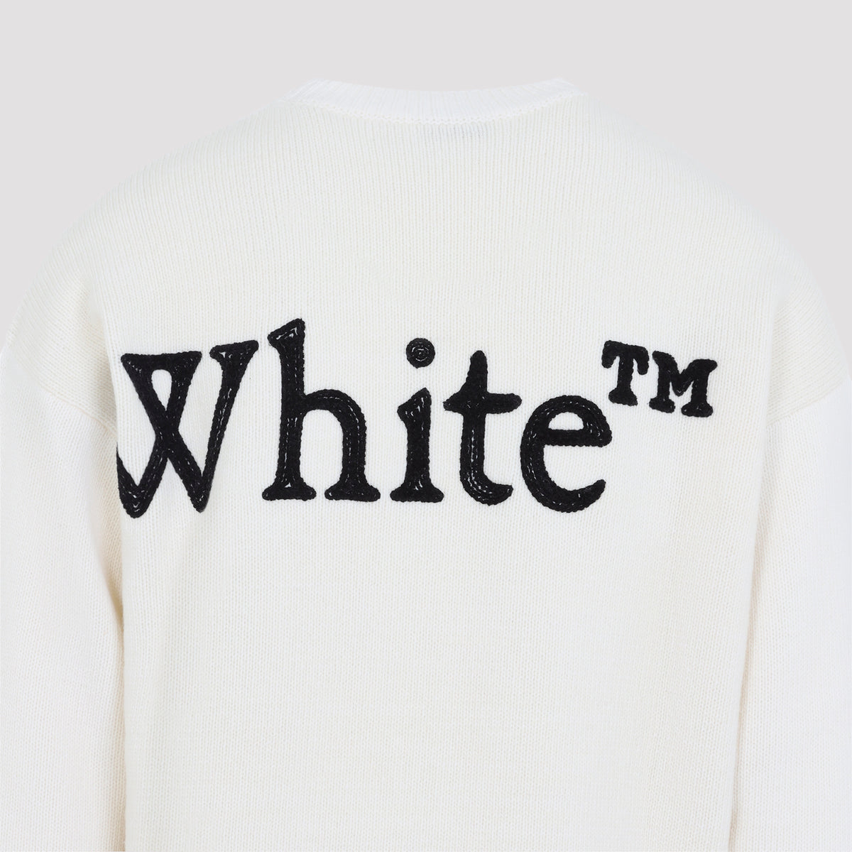 Off White Bookish Shared Knit Crewneck Men