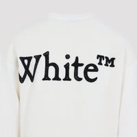 Off White Bookish Shared Knit Crewneck Men