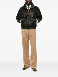 SAINT LAURENT Saint Laurent Men Jacket In Bubbled Lambskin