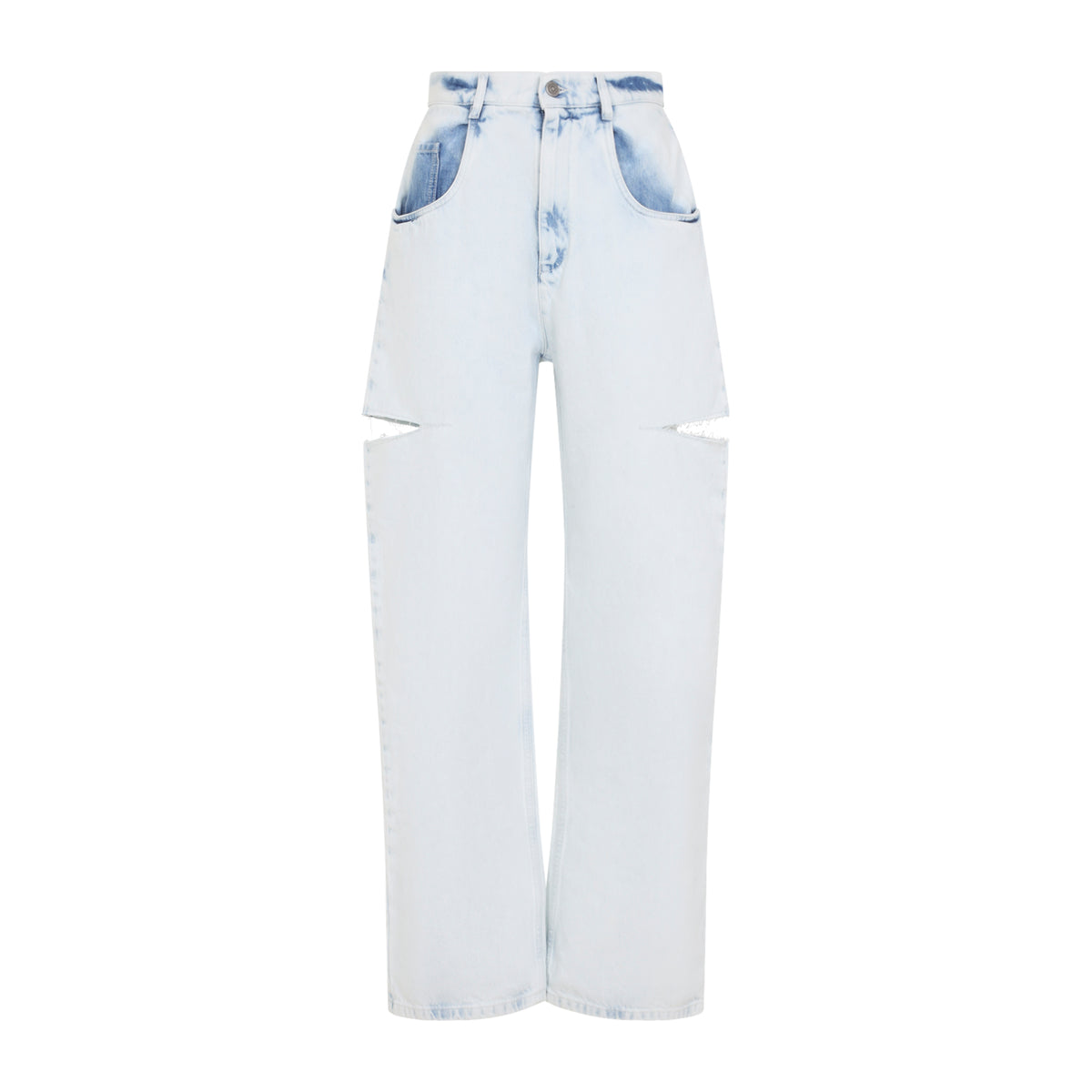 Maison Margiela Cutout Denim Trousers Women