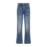 Tom Ford Stonewashed Denim Melanie Straight Trousers Women