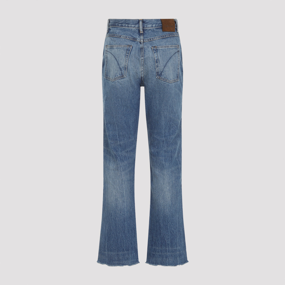 Tom Ford Stonewashed Denim Melanie Straight Trousers Women