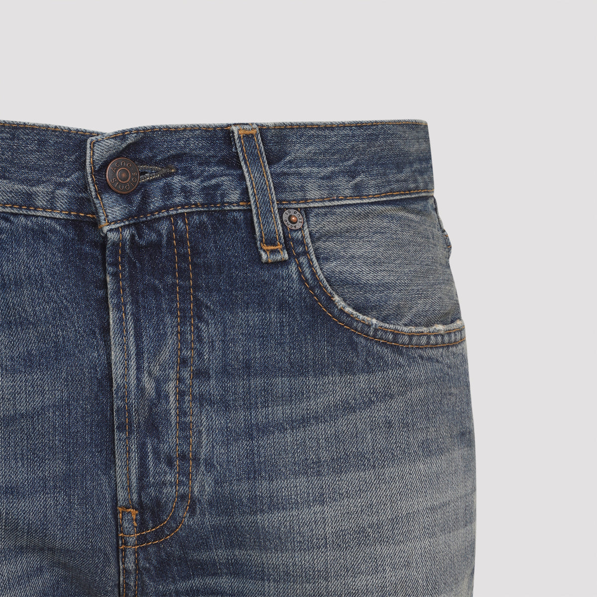 Acne Studios 2009F Mid Blue Bingo Jeans Women