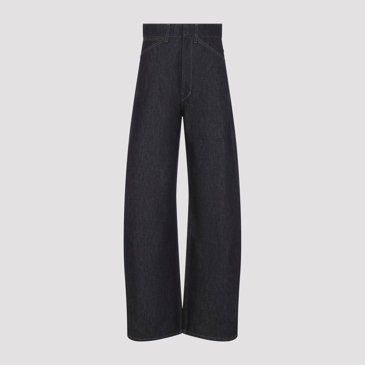 Lemaire High Waisted Curved Pants Women