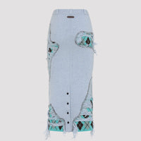 Moschino Midi Knit Skirt Women