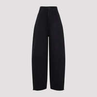 Balenciaga High Waist Barrel Twisted Jeans Women