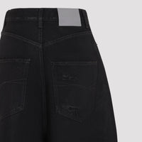 Balenciaga High Waist Barrel Twisted Jeans Women