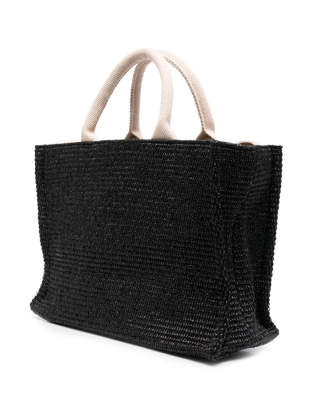 Marni Women Raffia-Effect Small Tote Bag