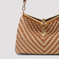 ETRO Etro Vela M Rafia Shoulder Bag Women