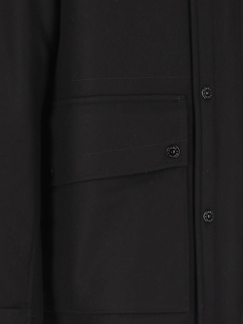 Stone Island Men Cloth Hooded Coat