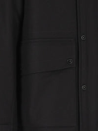 Stone Island Men Cloth Hooded Coat