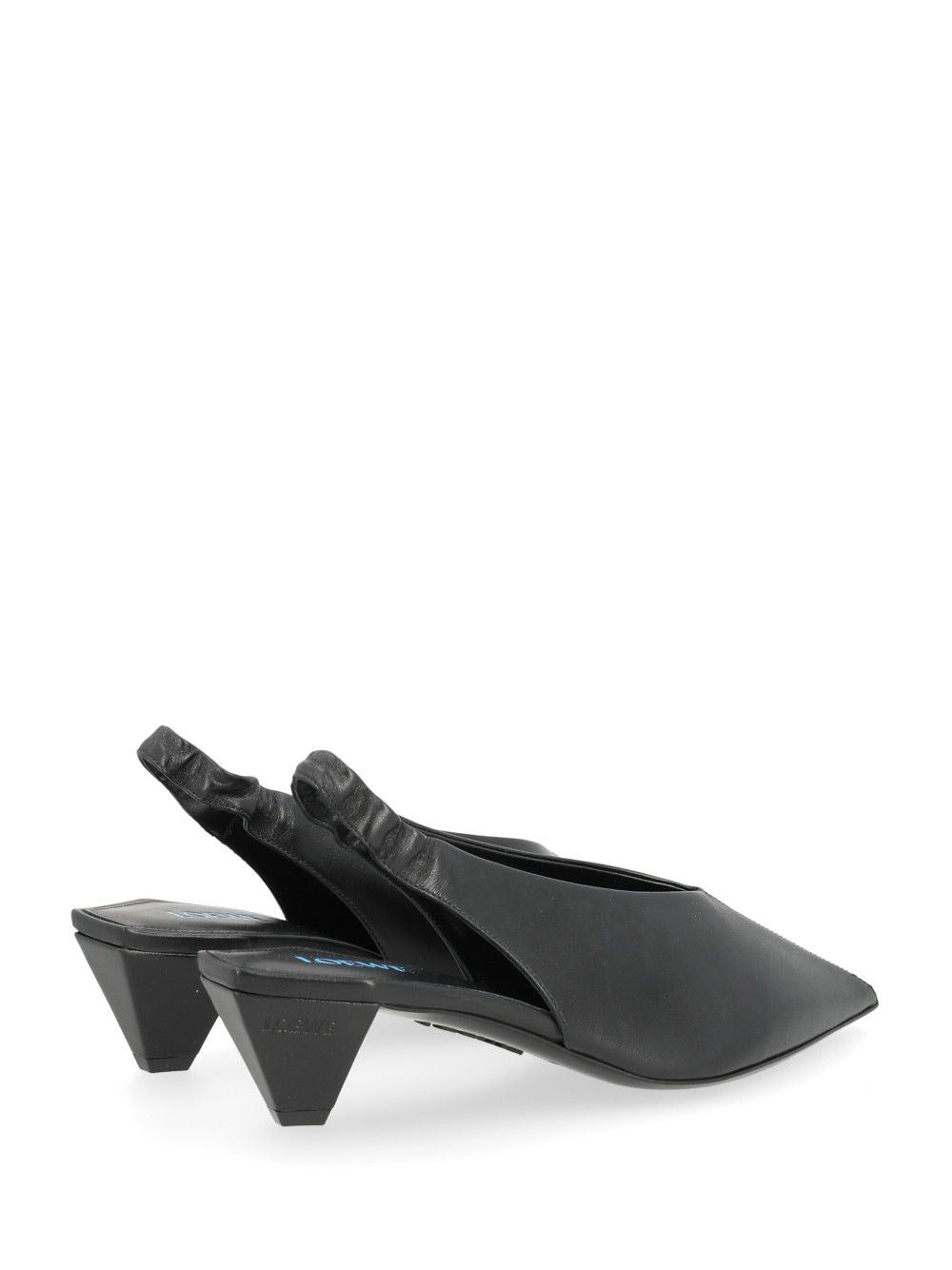 Loewe Women Origami Cubic Lambskin Slingback