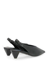 Loewe Women Origami Cubic Lambskin Slingback