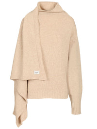 The Attico Women Sweater With Draped Details