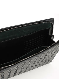 Bottega Veneta Bottega Veneta Men Woven Document Holder With Strap
