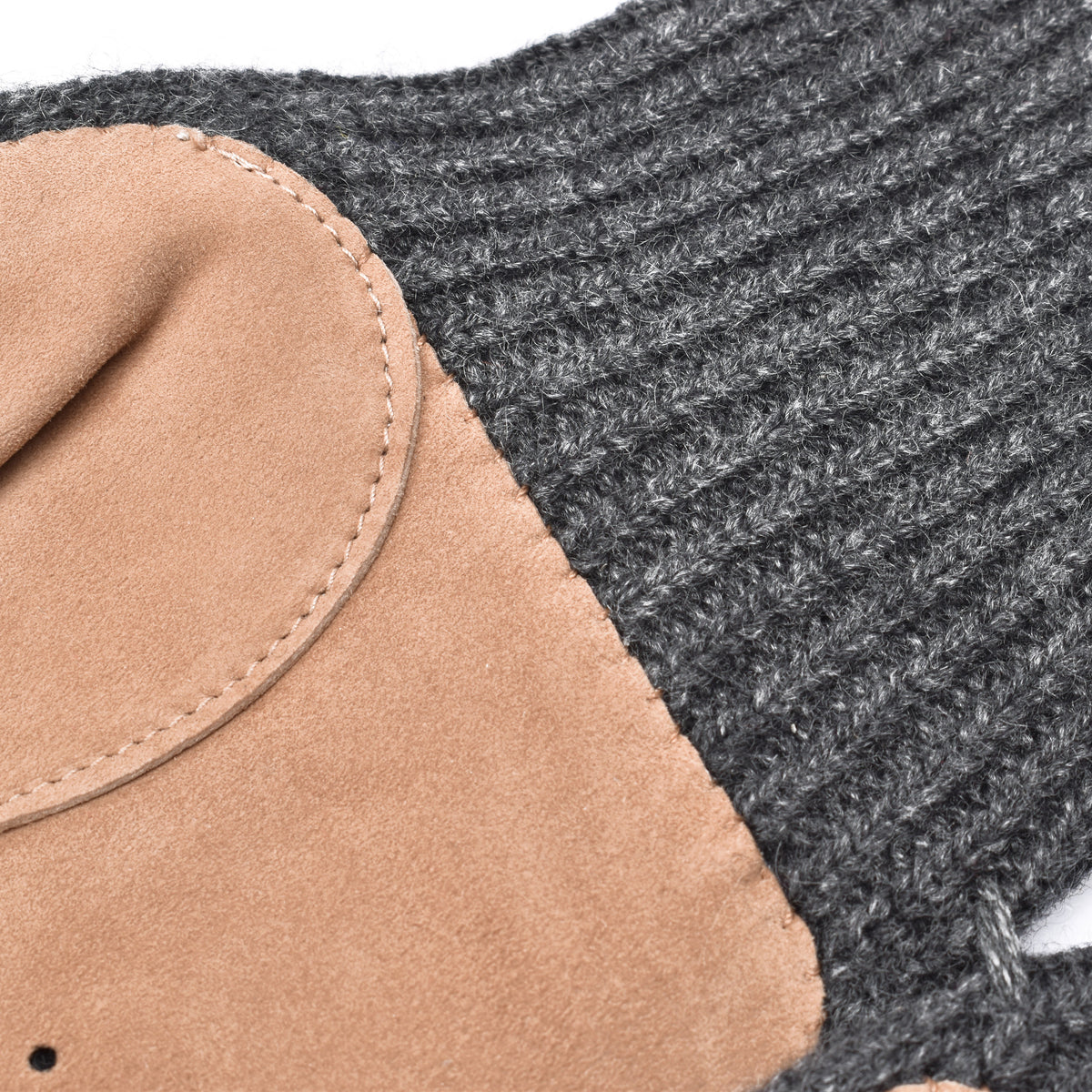 Brunello Cucinelli Panelled Knitted Gloves