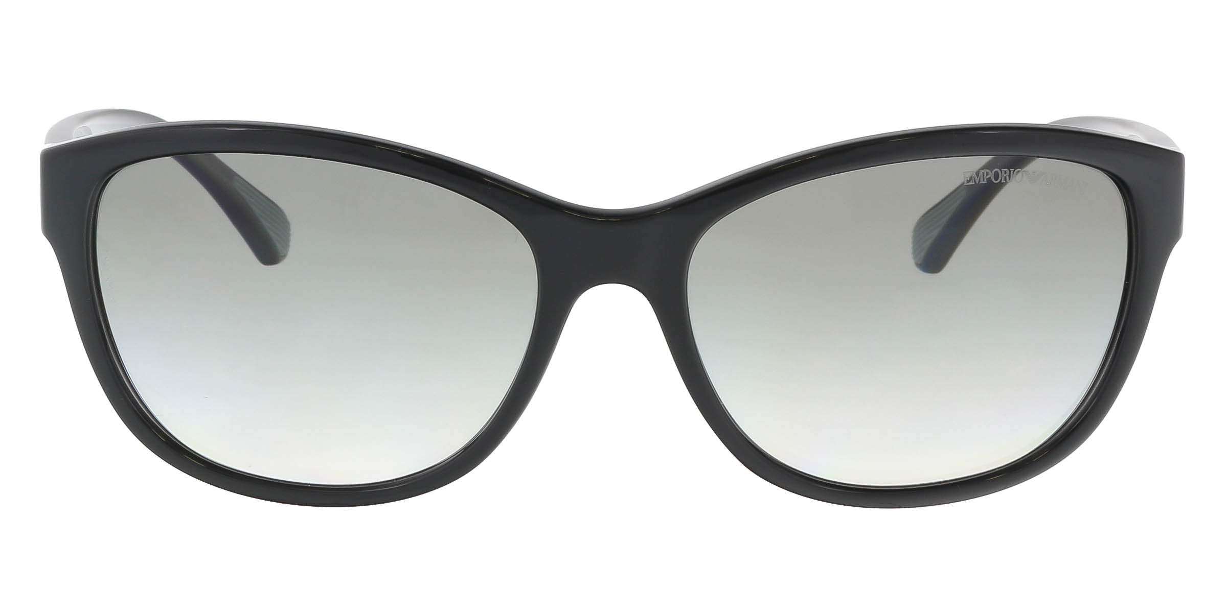 Emporio Armani Black Oval EA4080 50178E Sunglasses