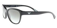 Emporio Armani Black Oval EA4080 50178E Sunglasses