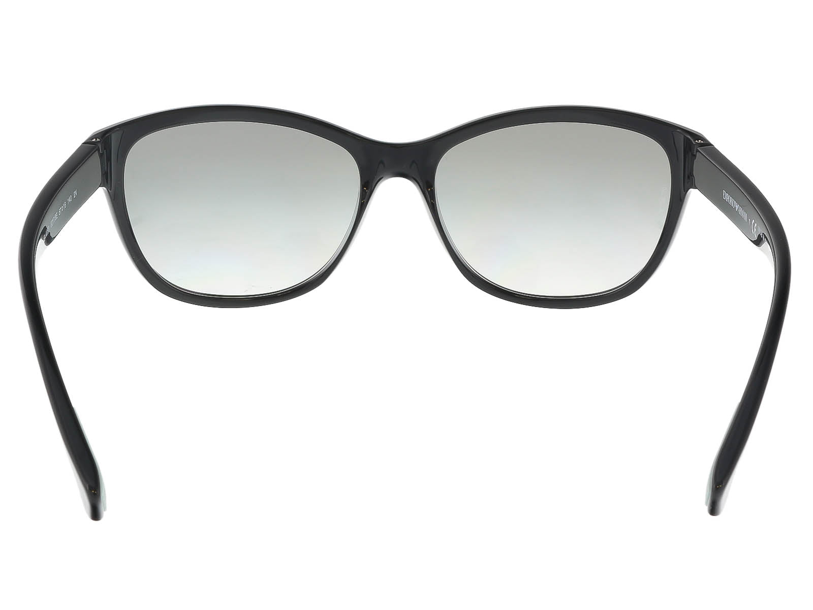 Emporio Armani Black Oval EA4080 50178E Sunglasses