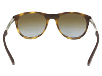 Emporio Armani Havana/Silver Round EA4084 5089T5 Sunglasses