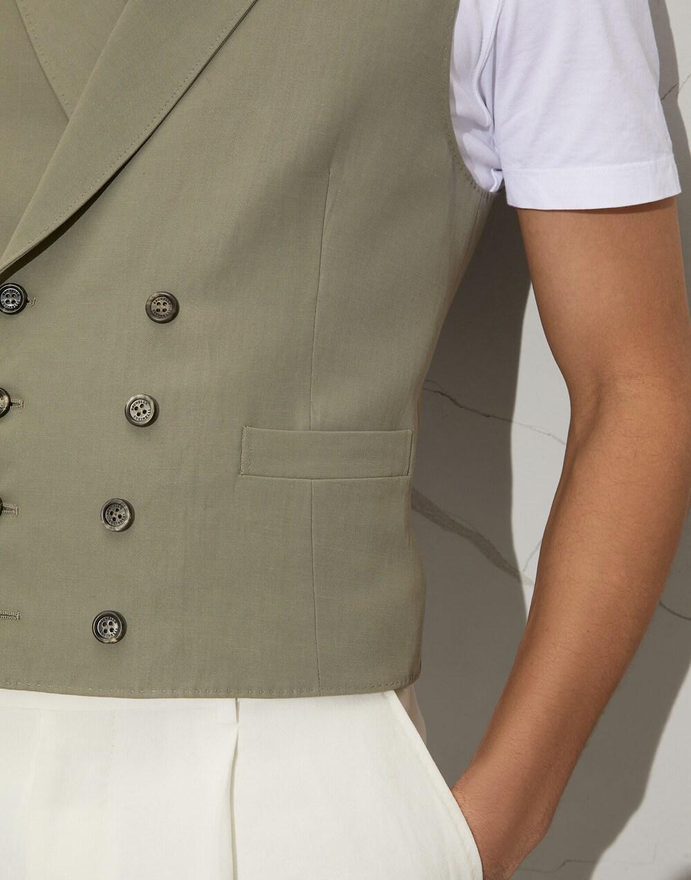 Brunello Cucinelli Brunello Cucinelli Double Breasted Gilet