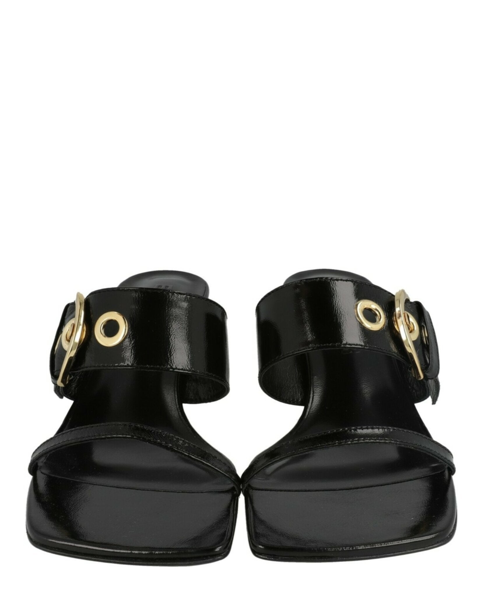 ByFar Womens Bettina Patent Leather Mules